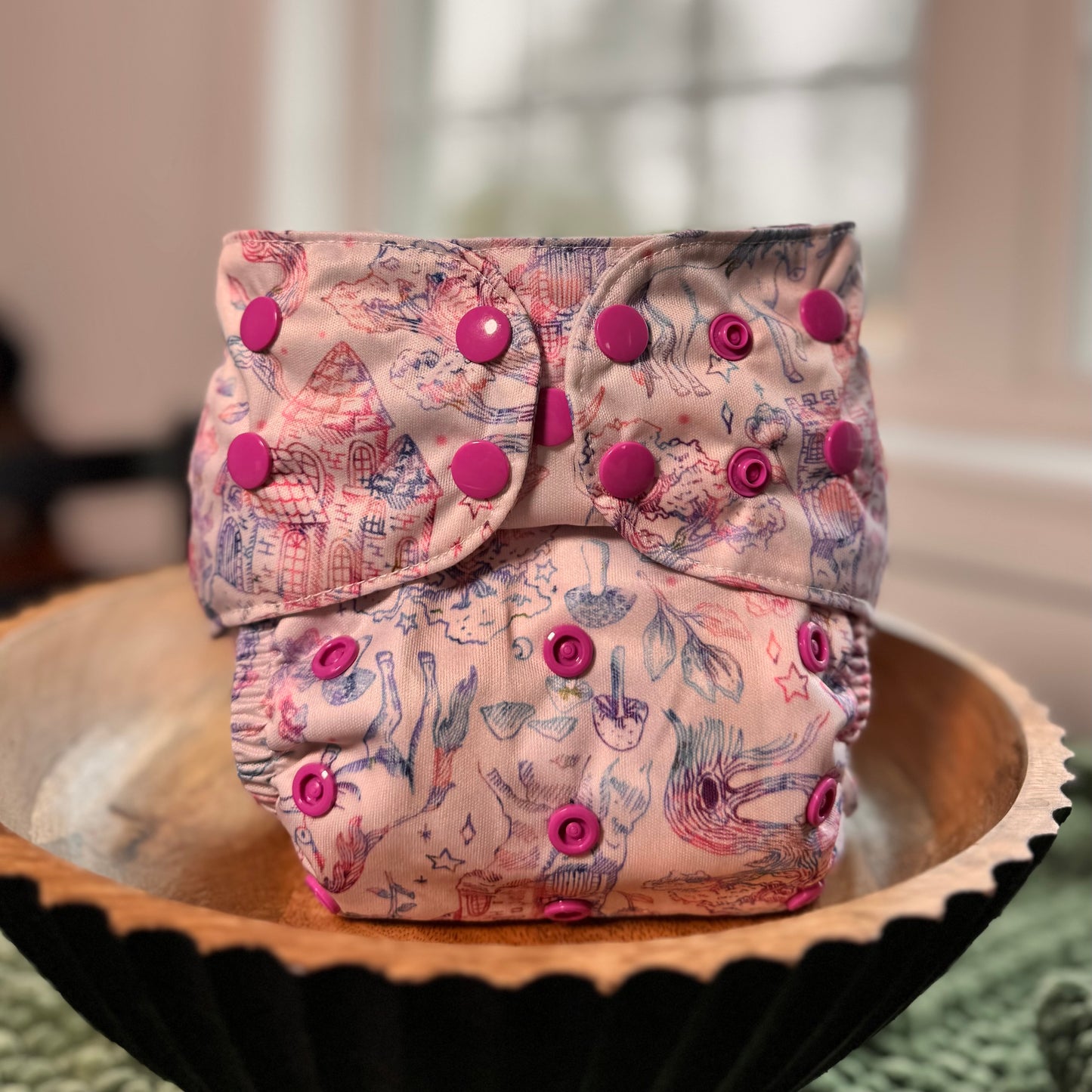 Ella |Pocket Cloth Diaper | Athletic Wicking Jersey