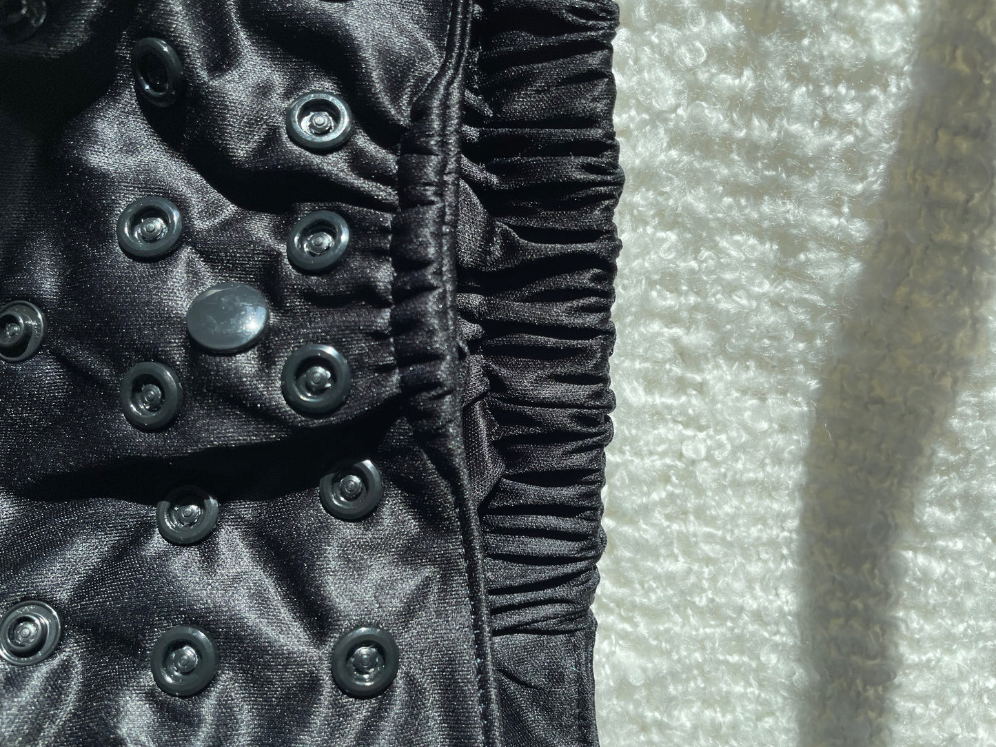 OS Diaper Cover - Into The Abyss (all black)