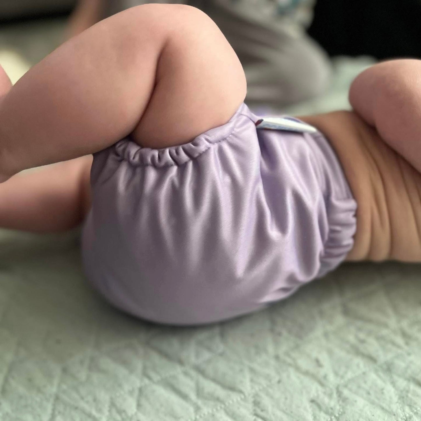 AS IS DELAM RISK** Wisteria | Cloth Diaper Cover