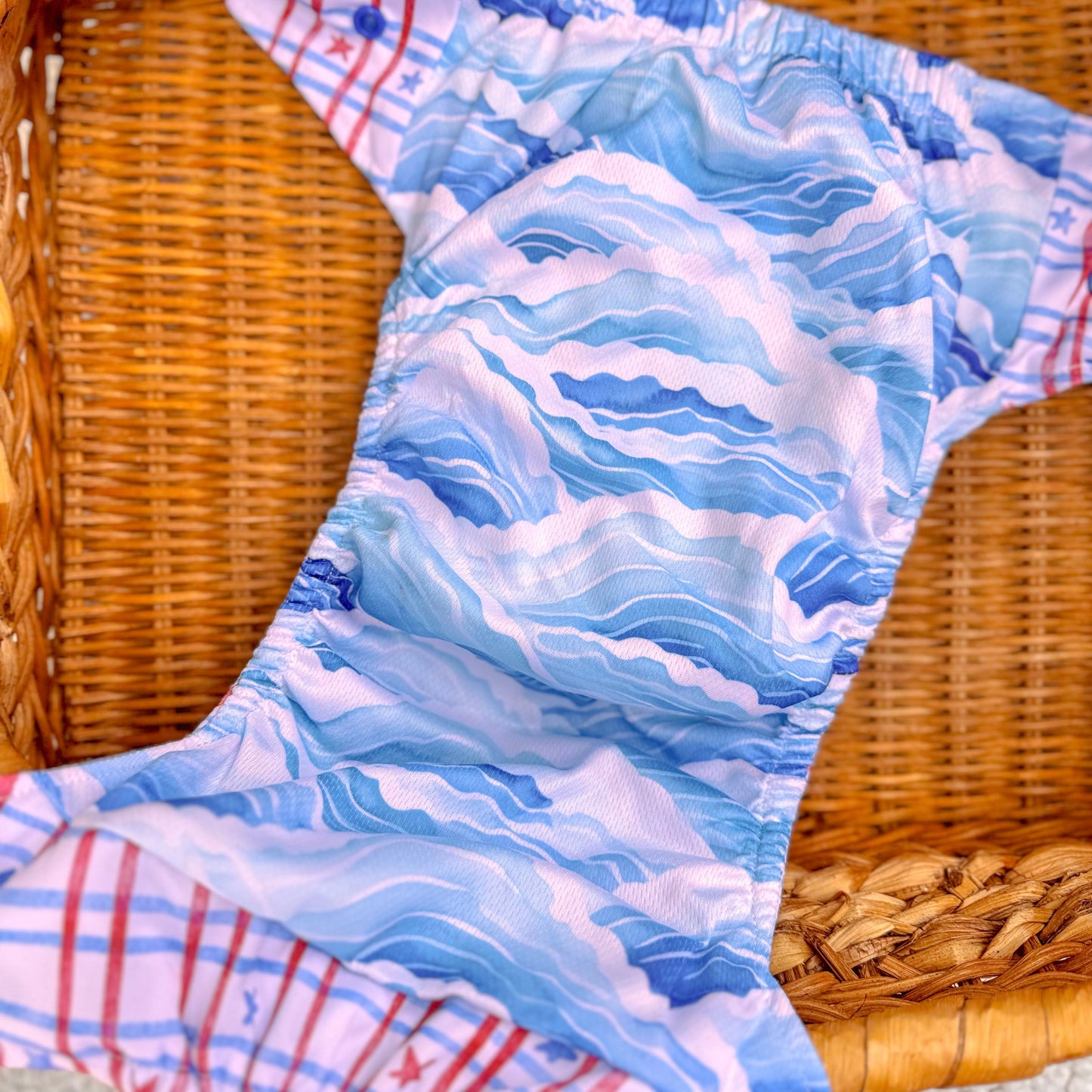 Liberty | Reusable Swim Diaper | Athletic Wicking Jersey 3.0