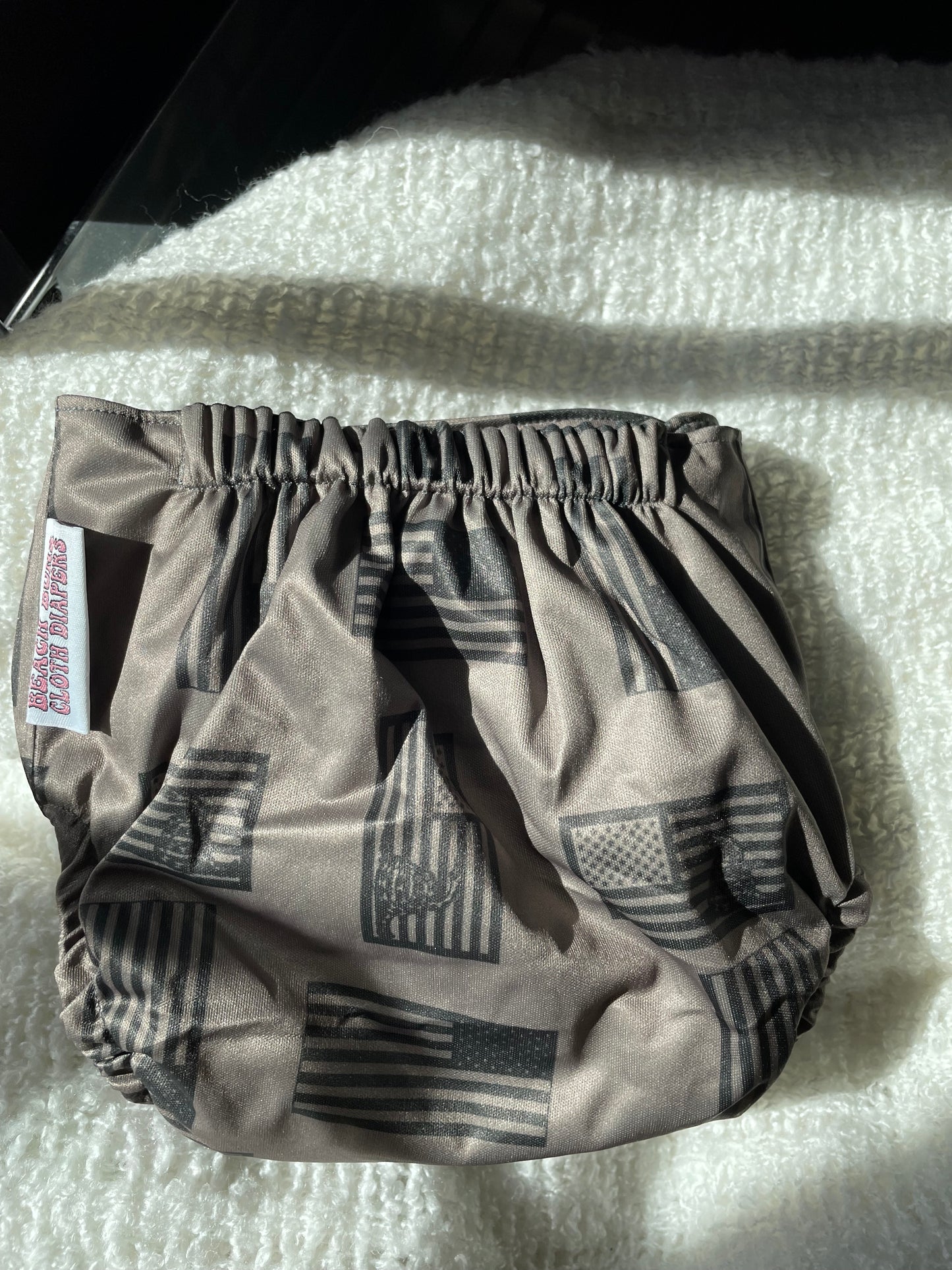 OS Diaper Cover - Military Patches