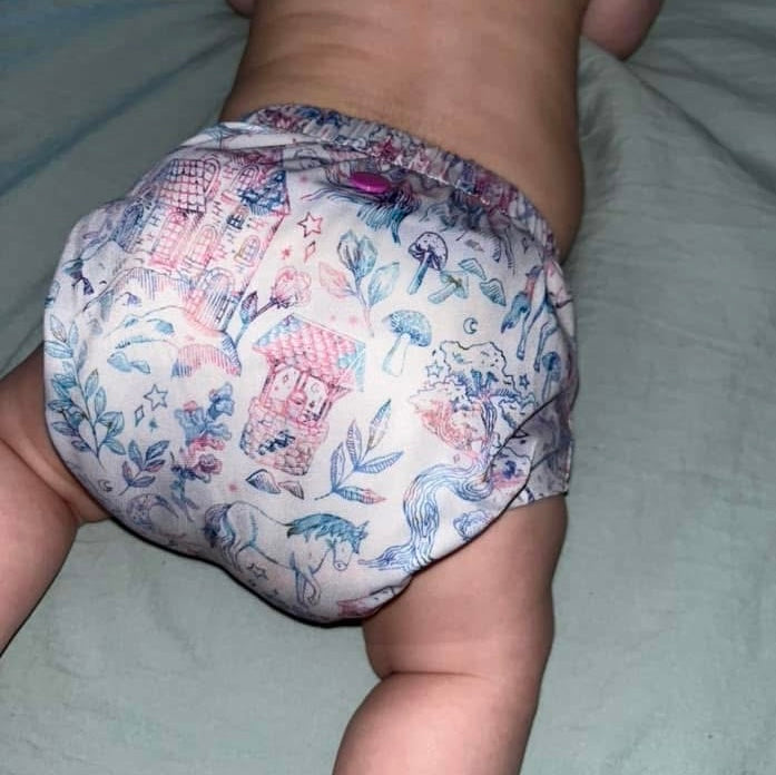Ella |Pocket Cloth Diaper | Athletic Wicking Jersey