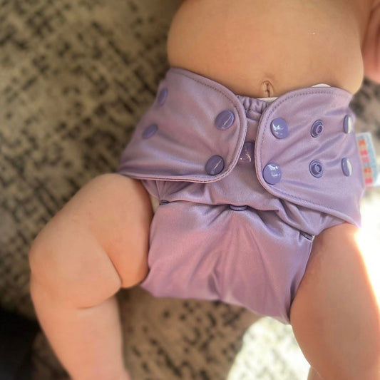 AS IS DELAM RISK** Wisteria | Cloth Diaper Cover