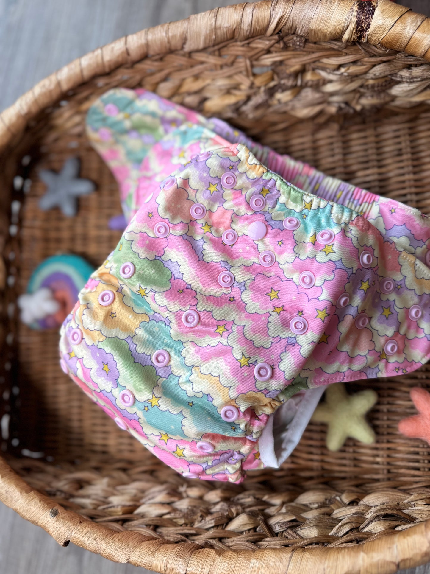 AS IS DELAM RISK** Daydreams | Cloth Diaper Cover