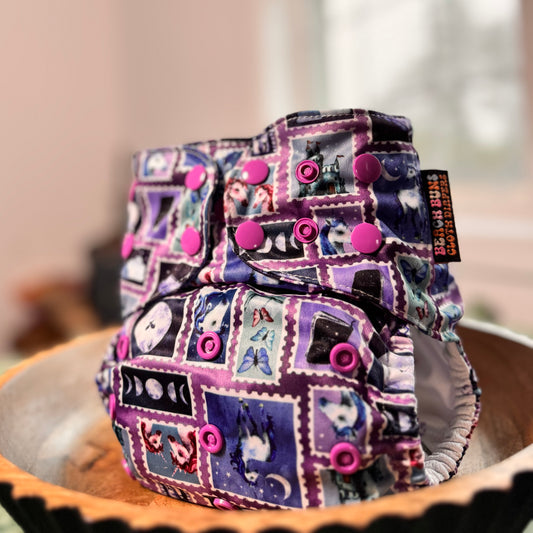 Enchanted Post |Pocket Cloth Diaper | Athletic Wicking Jersey