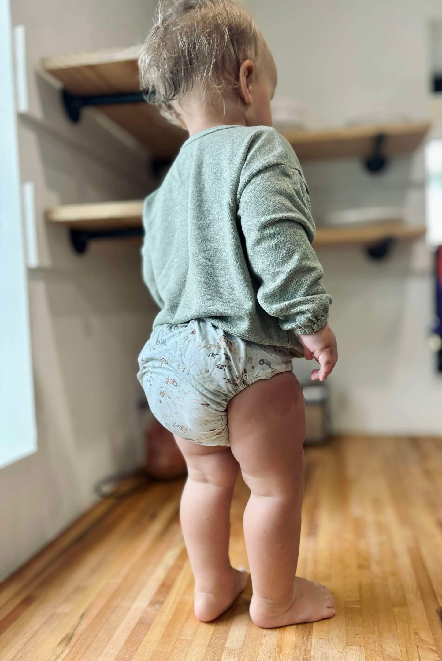 Homestead Harmony | Fitted Cloth Diaper | Includes Booster(s)