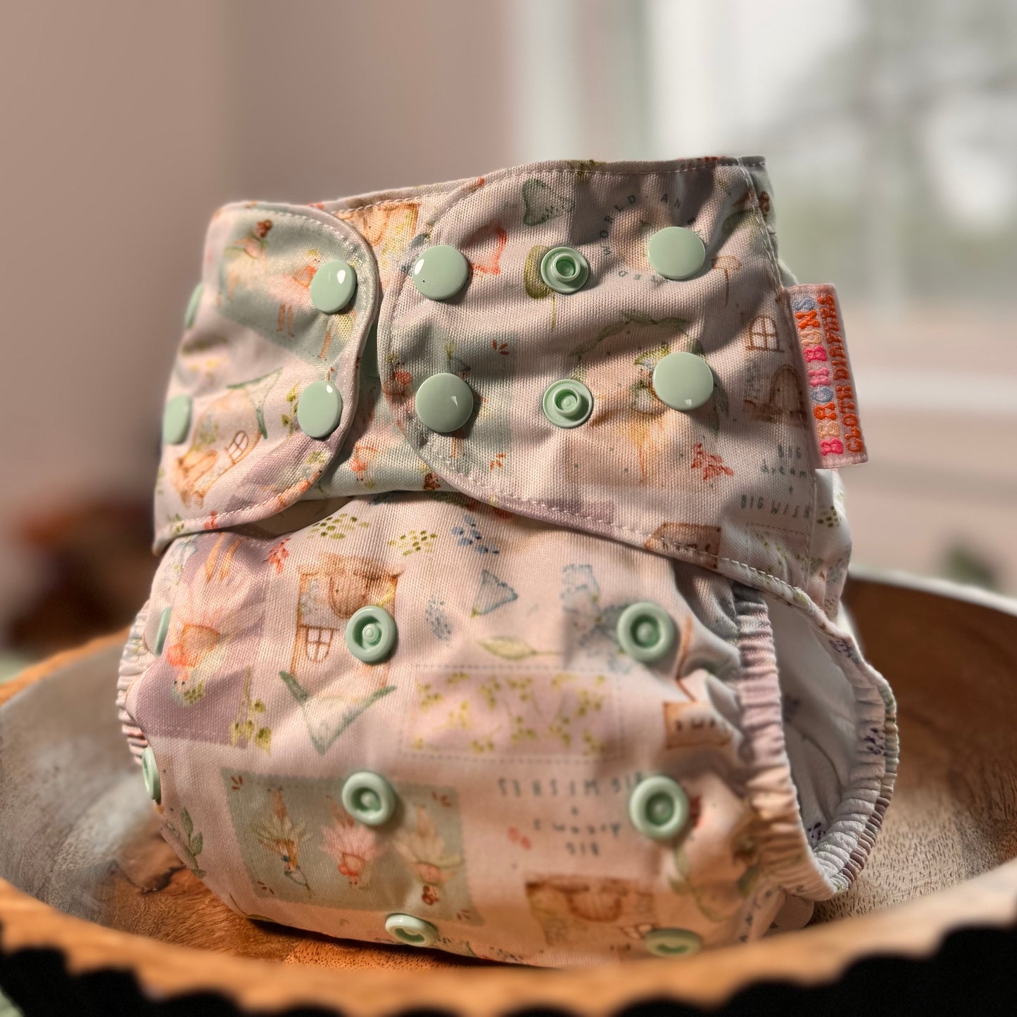 Enchanted Nooks |Pocket Cloth Diaper | Athletic Wicking Jersey