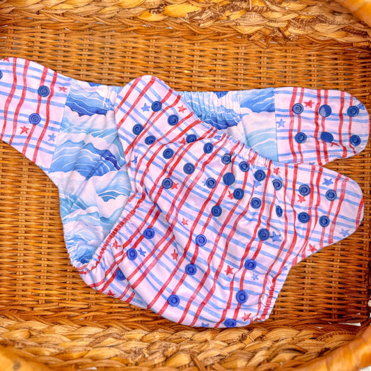 Liberty | Reusable Swim Diaper | Athletic Wicking Jersey 3.0