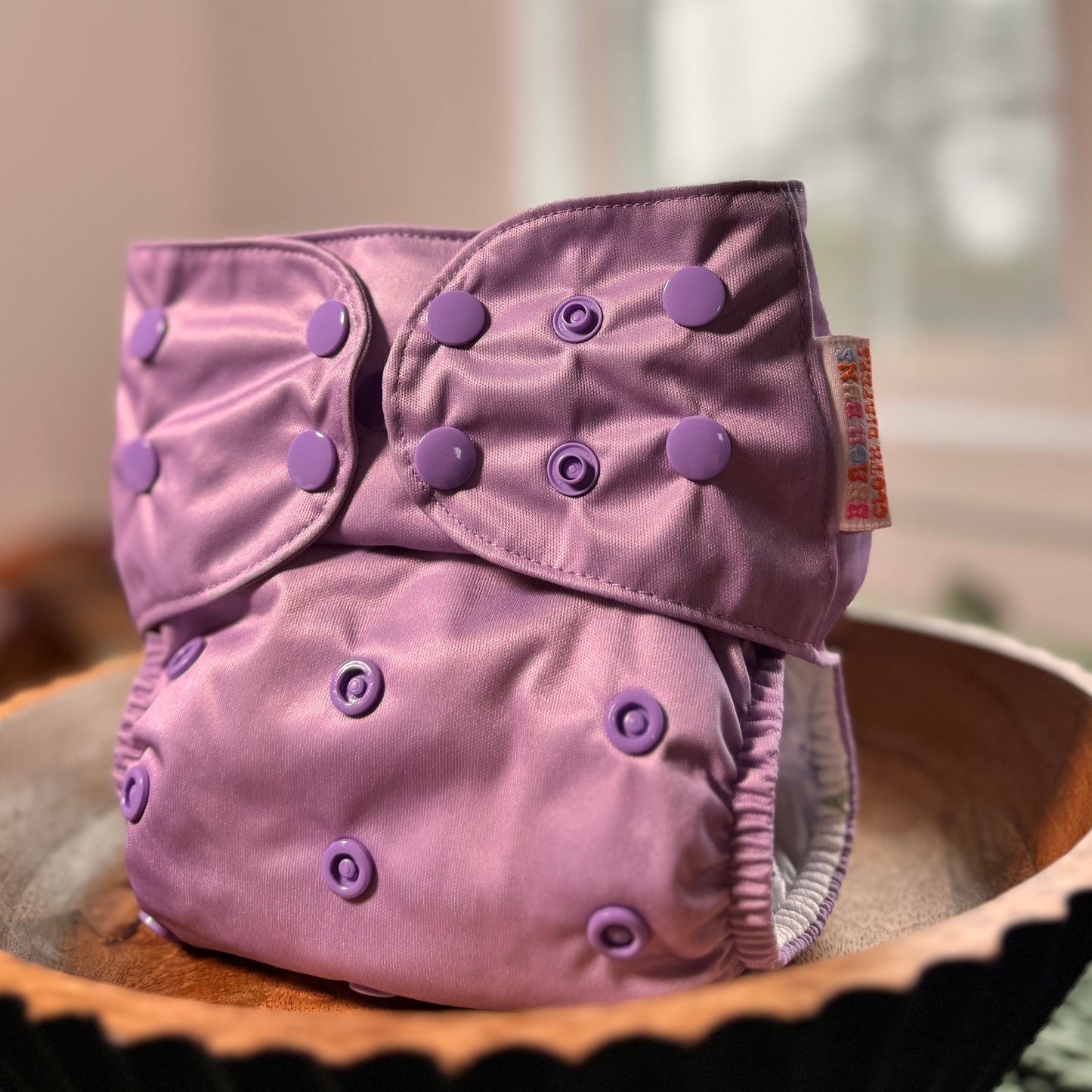 Wisteria |Pocket Cloth Diaper | Athletic Wicking Jersey