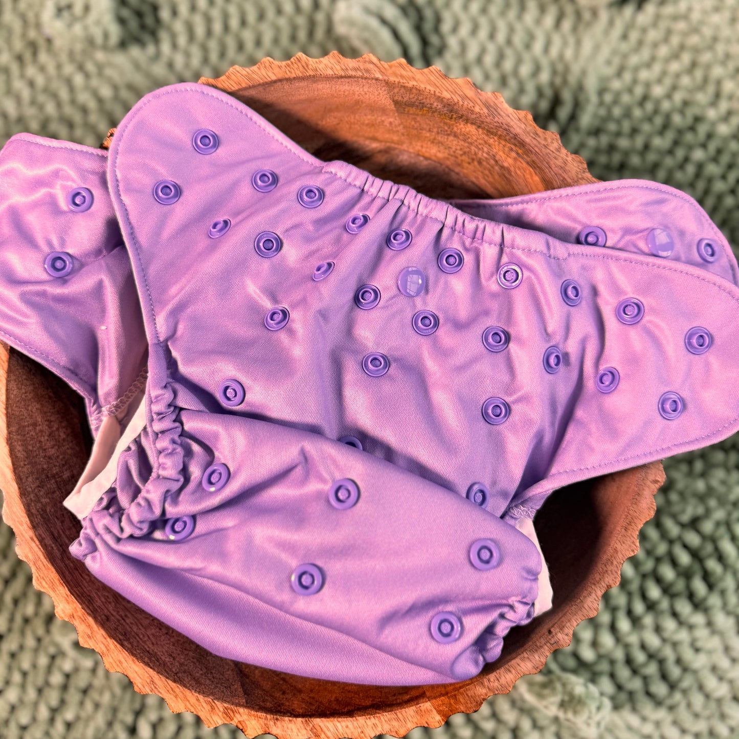 AS IS DELAM RISK** Wisteria | Cloth Diaper Cover
