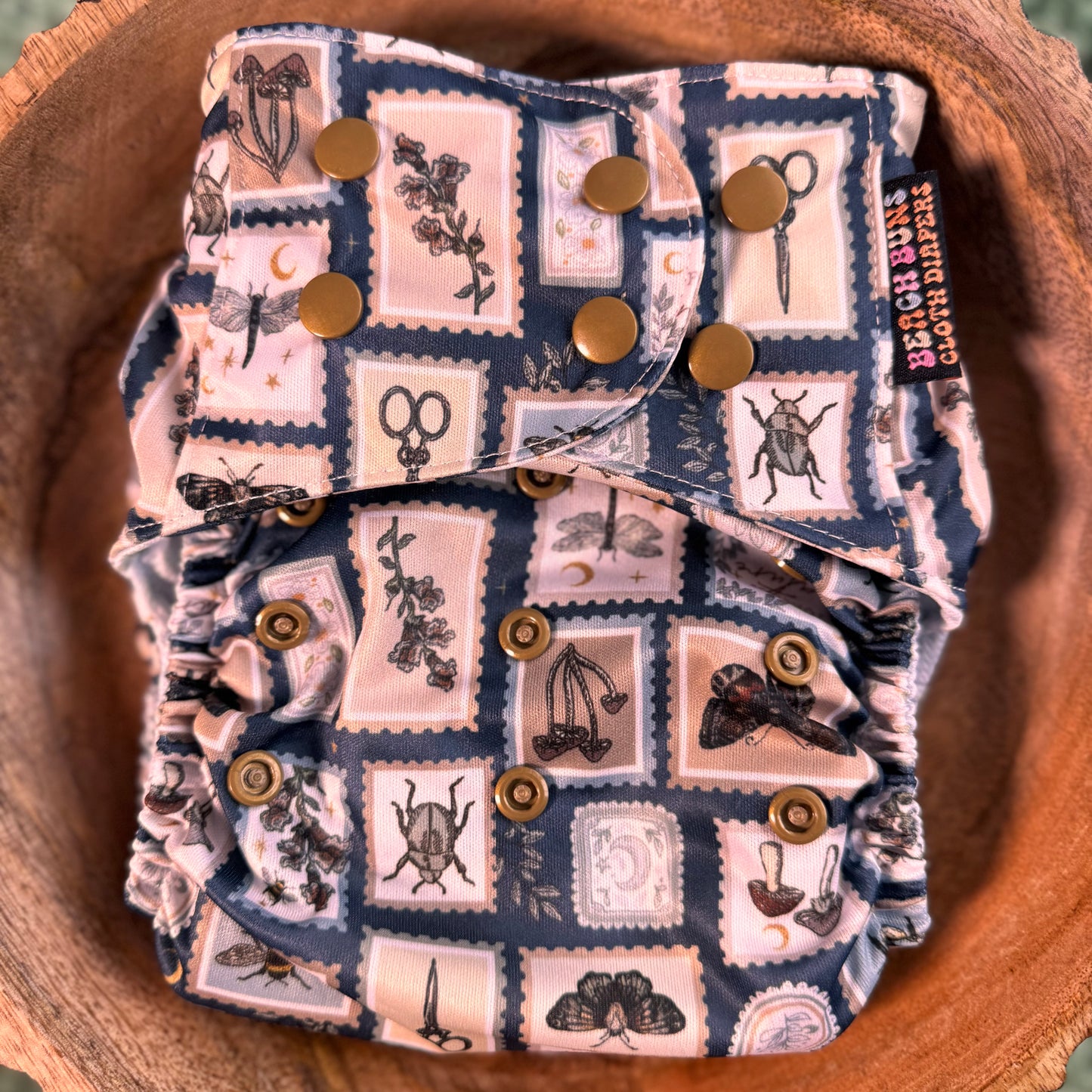 Cottage Courier |Pocket Cloth Diaper | Athletic Wicking Jersey
