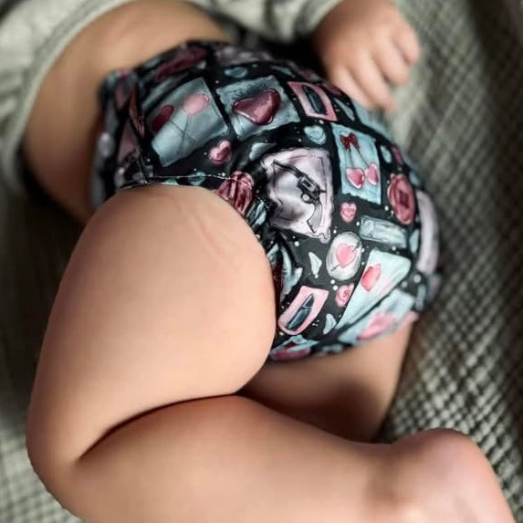 Bonnie | Pocket Cloth Diaper | Athletic Wicking Jersey