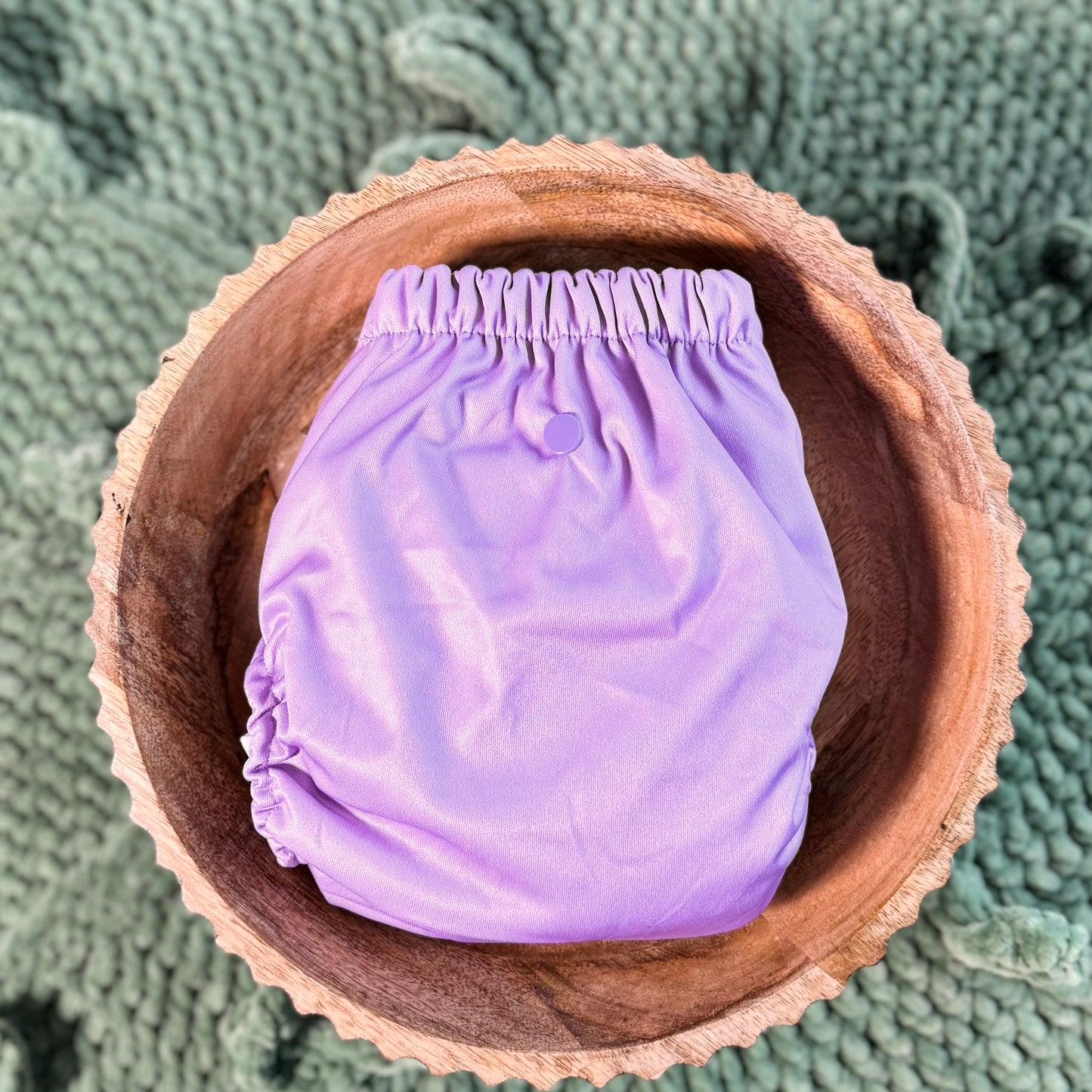 AS IS DELAM RISK** Wisteria | Cloth Diaper Cover