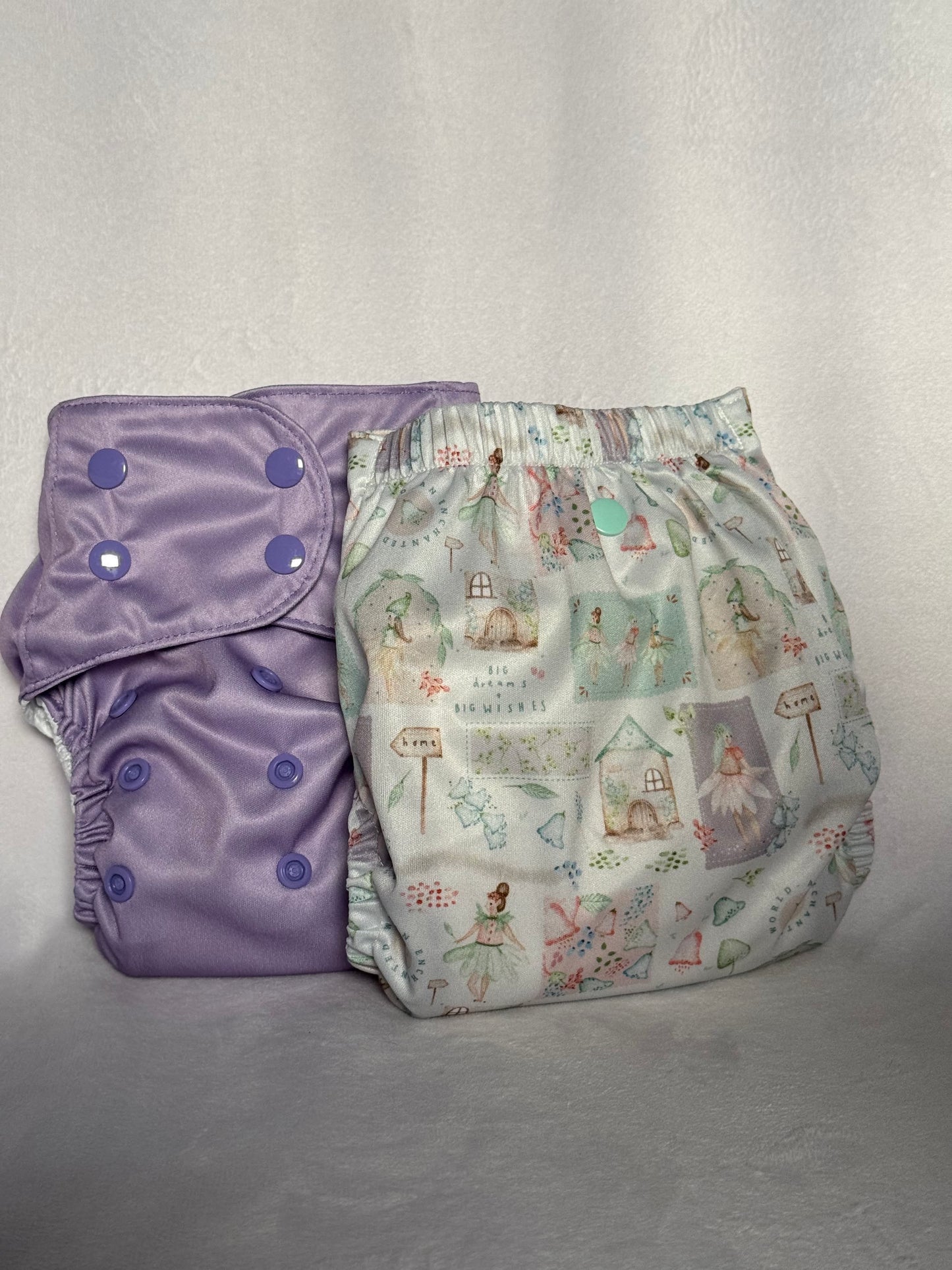 Enchanted Nooks |Pocket Cloth Diaper | Athletic Wicking Jersey