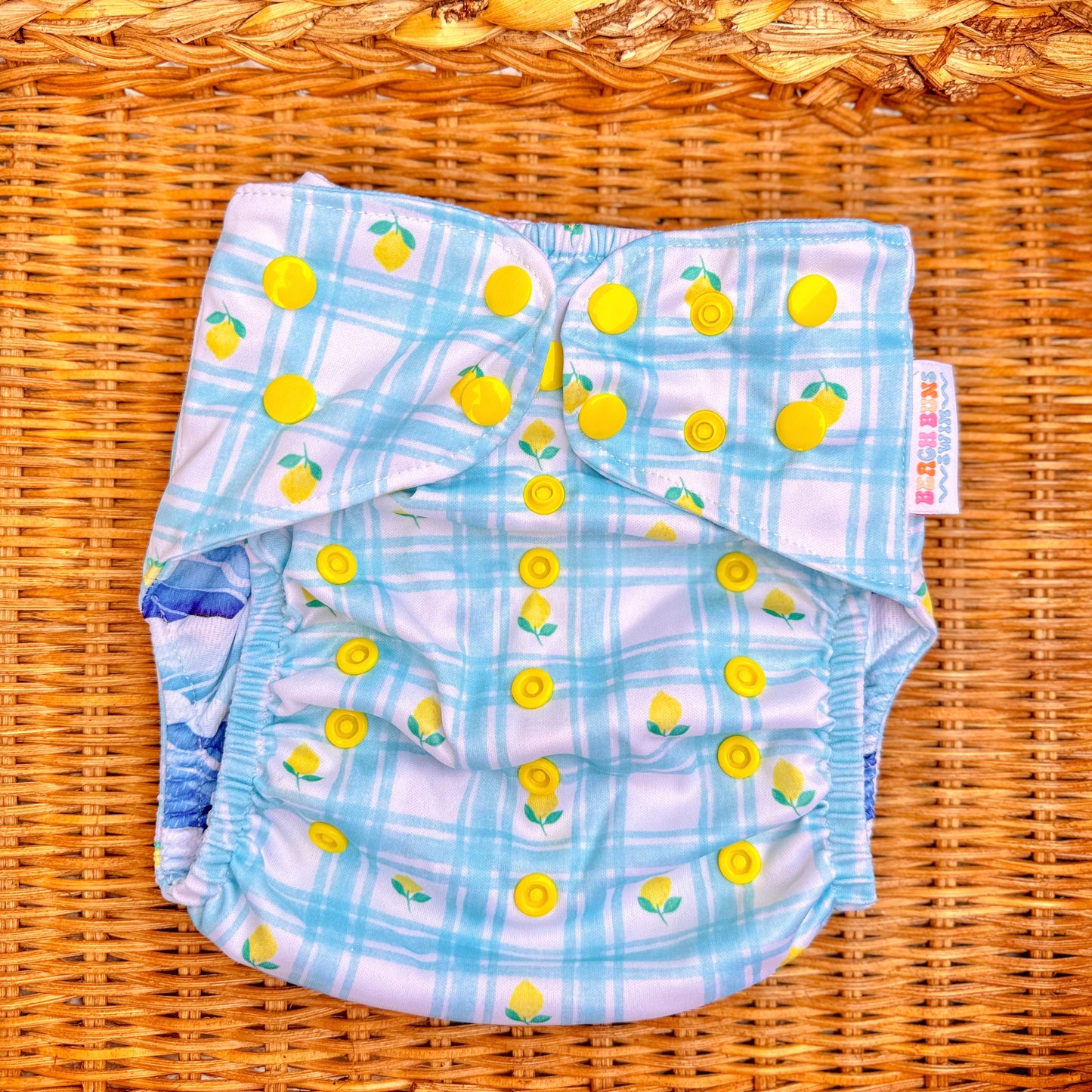 Lemon Squeezy | Reusable Swim Diaper | Athletic Wicking Jersey 3.0
