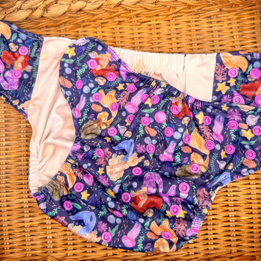 Siren-ity | Reusable Swim Diaper | Athletic Wicking Jersey 3.0
