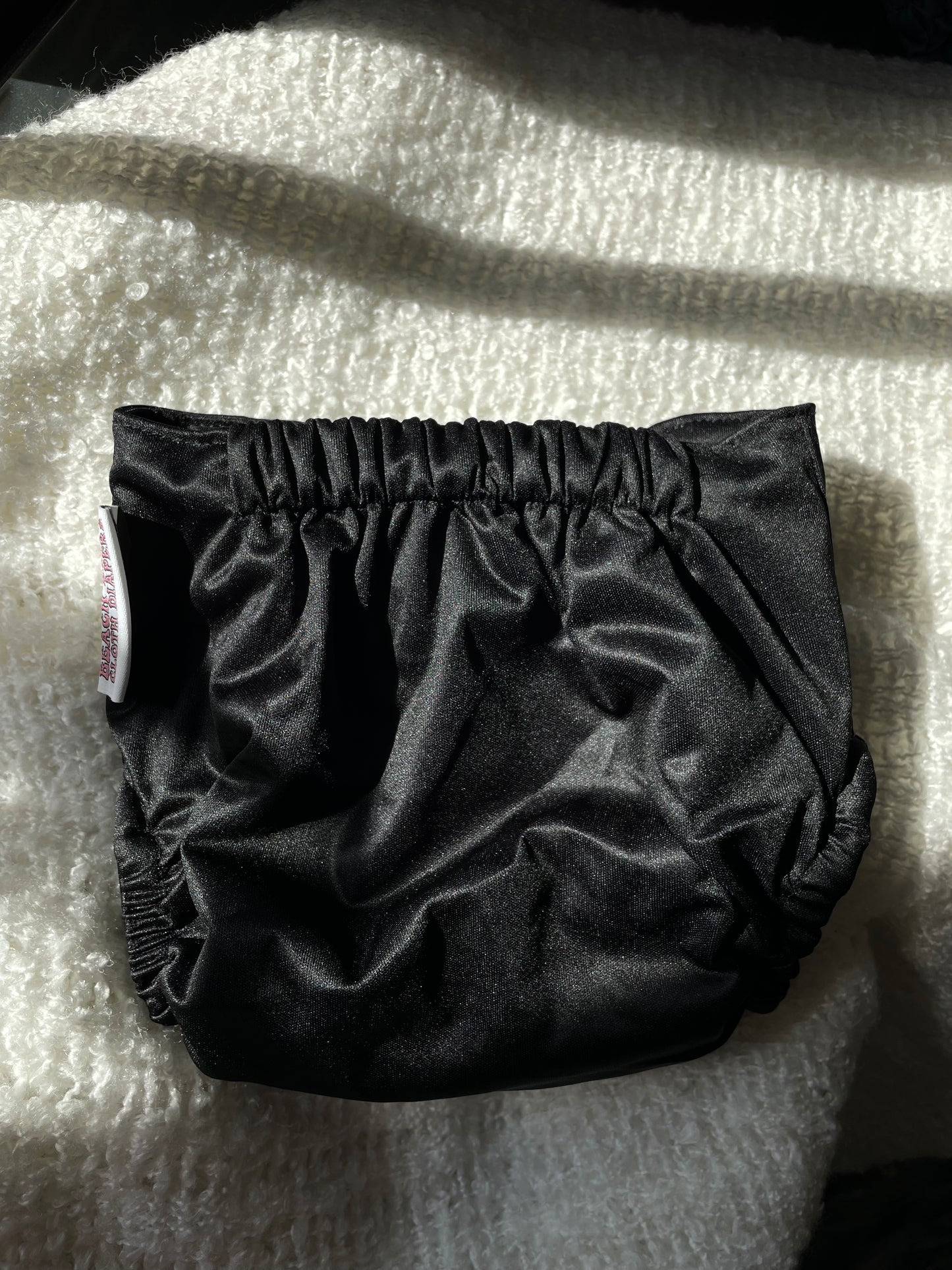 OS Diaper Cover - Into The Abyss (all black)
