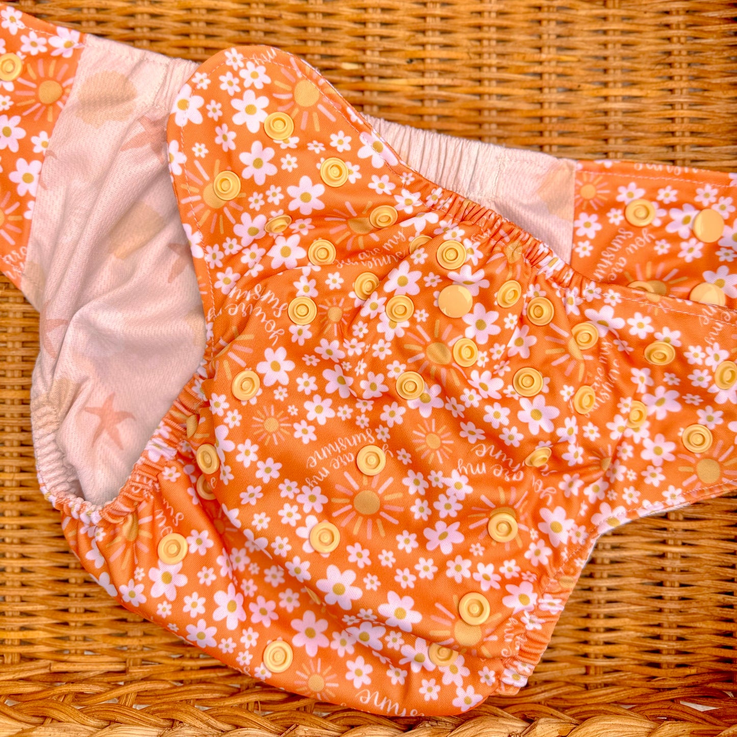 Summer Days | Reusable Swim Diaper | Athletic Wicking Jersey 3.0