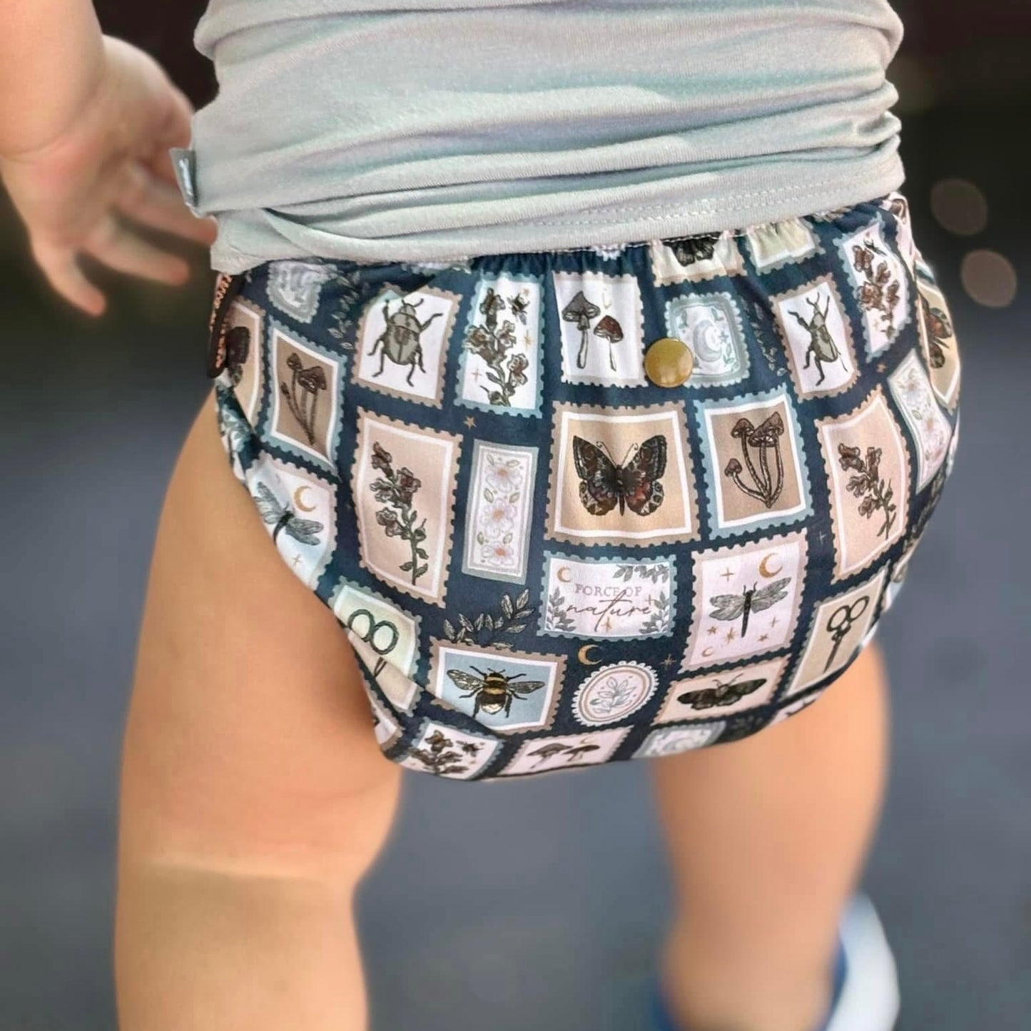 Cottage Courier |Pocket Cloth Diaper | Athletic Wicking Jersey