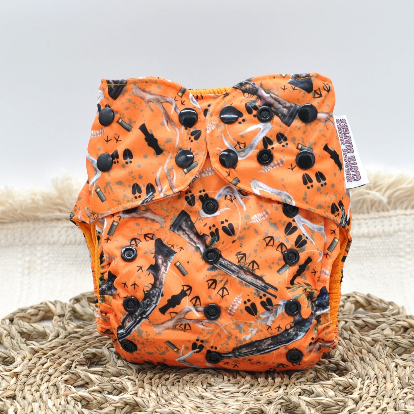 Hunting for Sustainability One Size Pocket Diaper AWJ 2.0 - Grooving Into Fall Collection