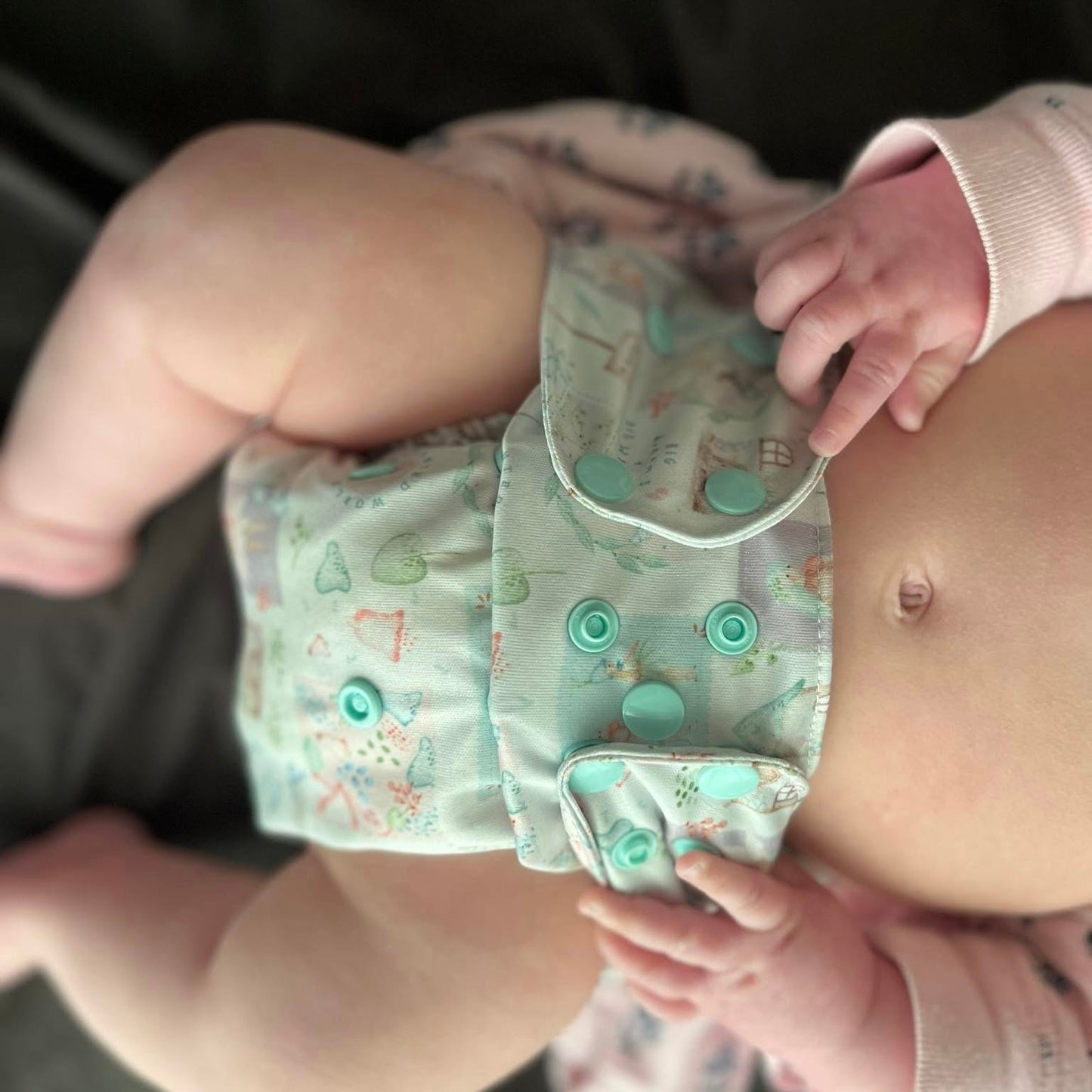Enchanted Nooks |Pocket Cloth Diaper | Athletic Wicking Jersey