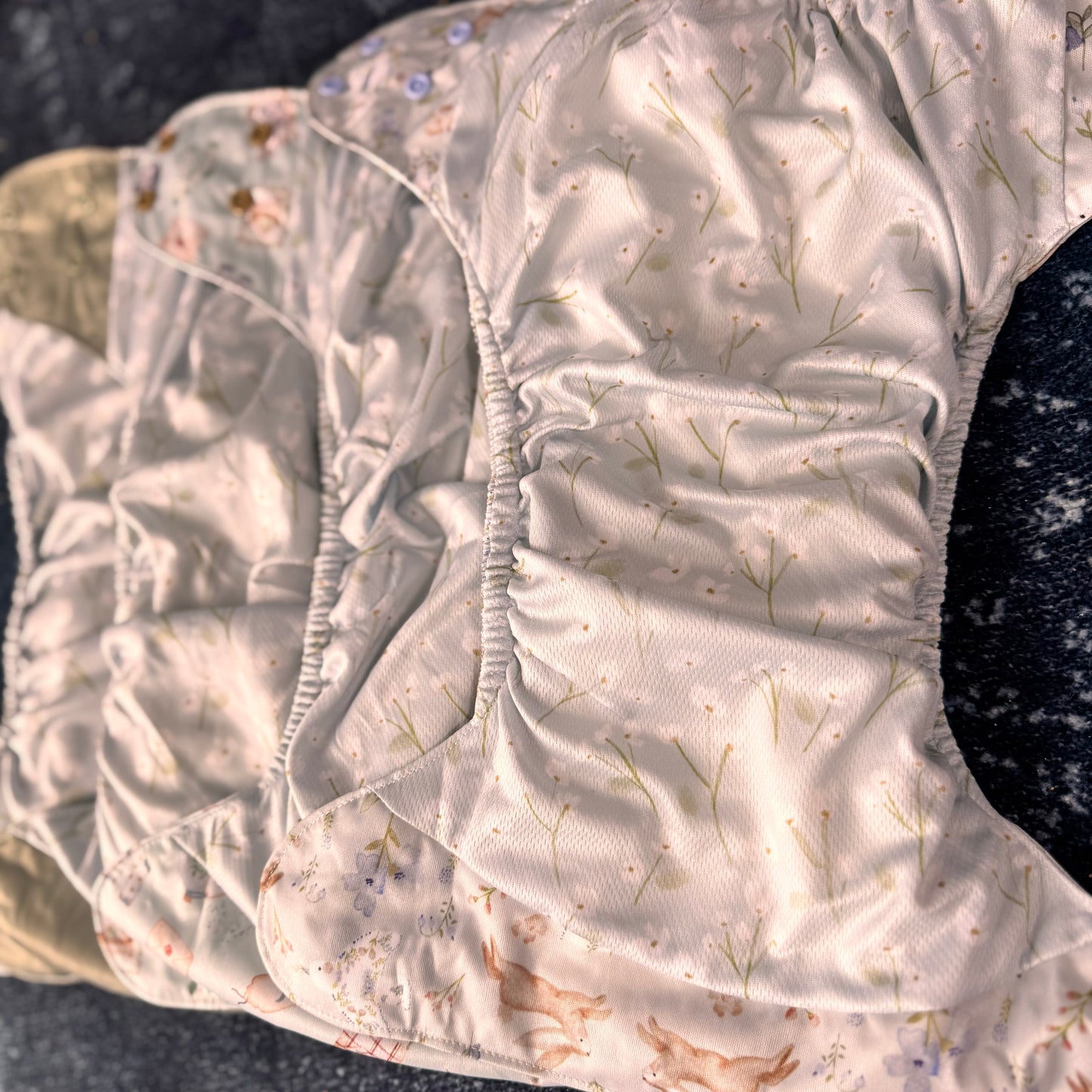 Cottage Courier |Pocket Cloth Diaper | Athletic Wicking Jersey
