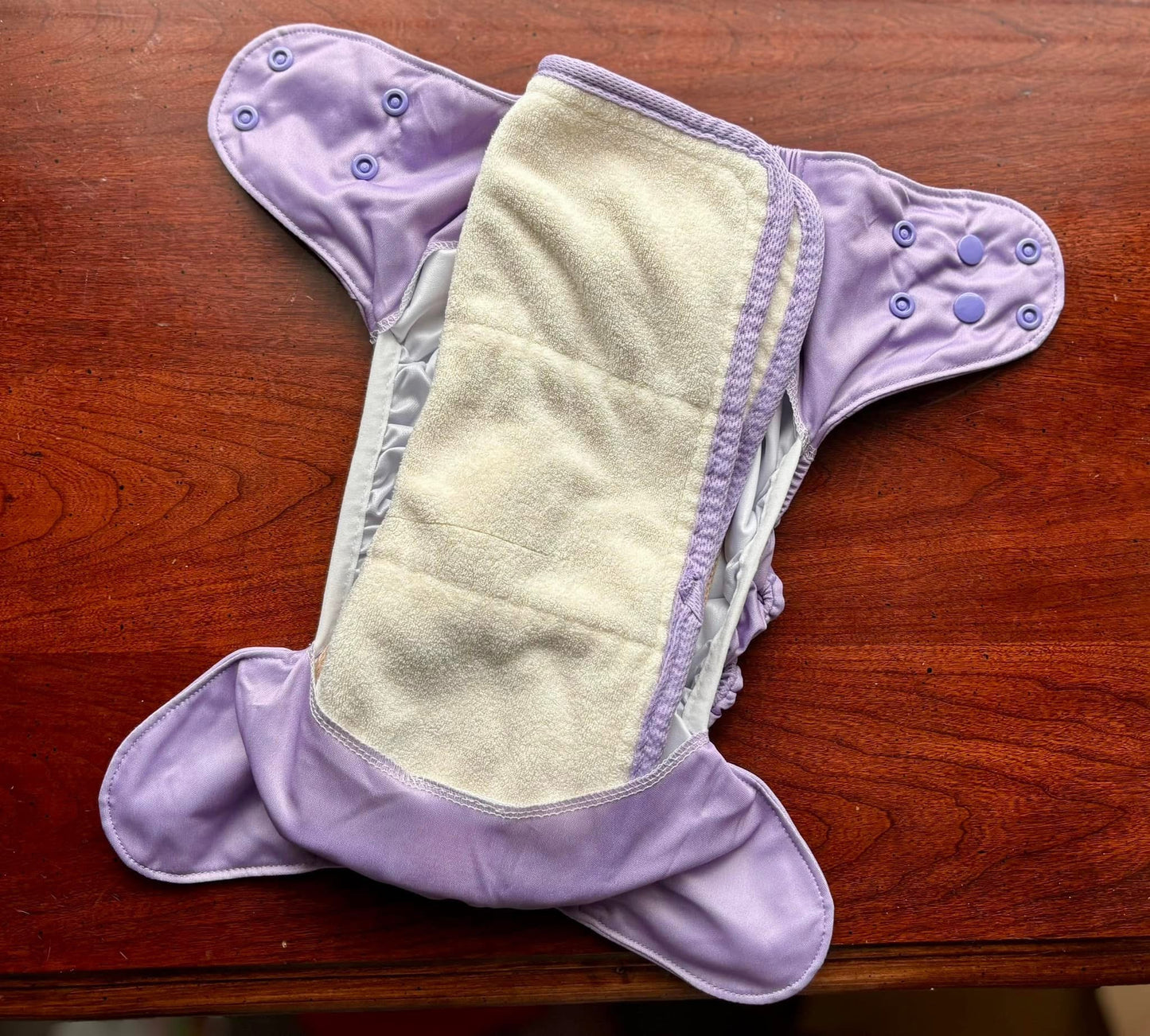 AS IS DELAM RISK** Wisteria | Cloth Diaper Cover