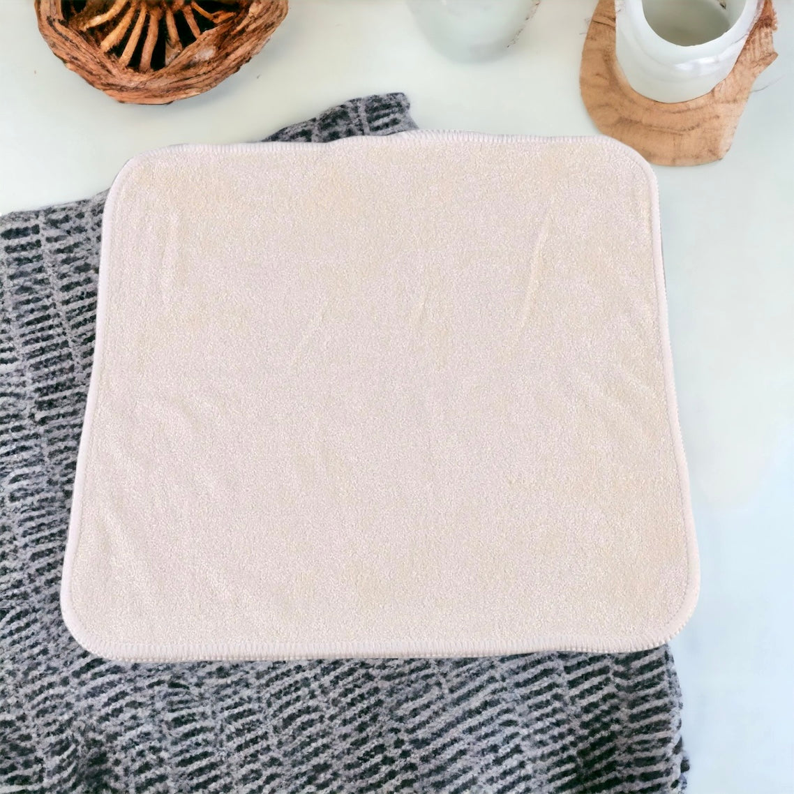 Bamboo Terry Reusable Baby Wipes
