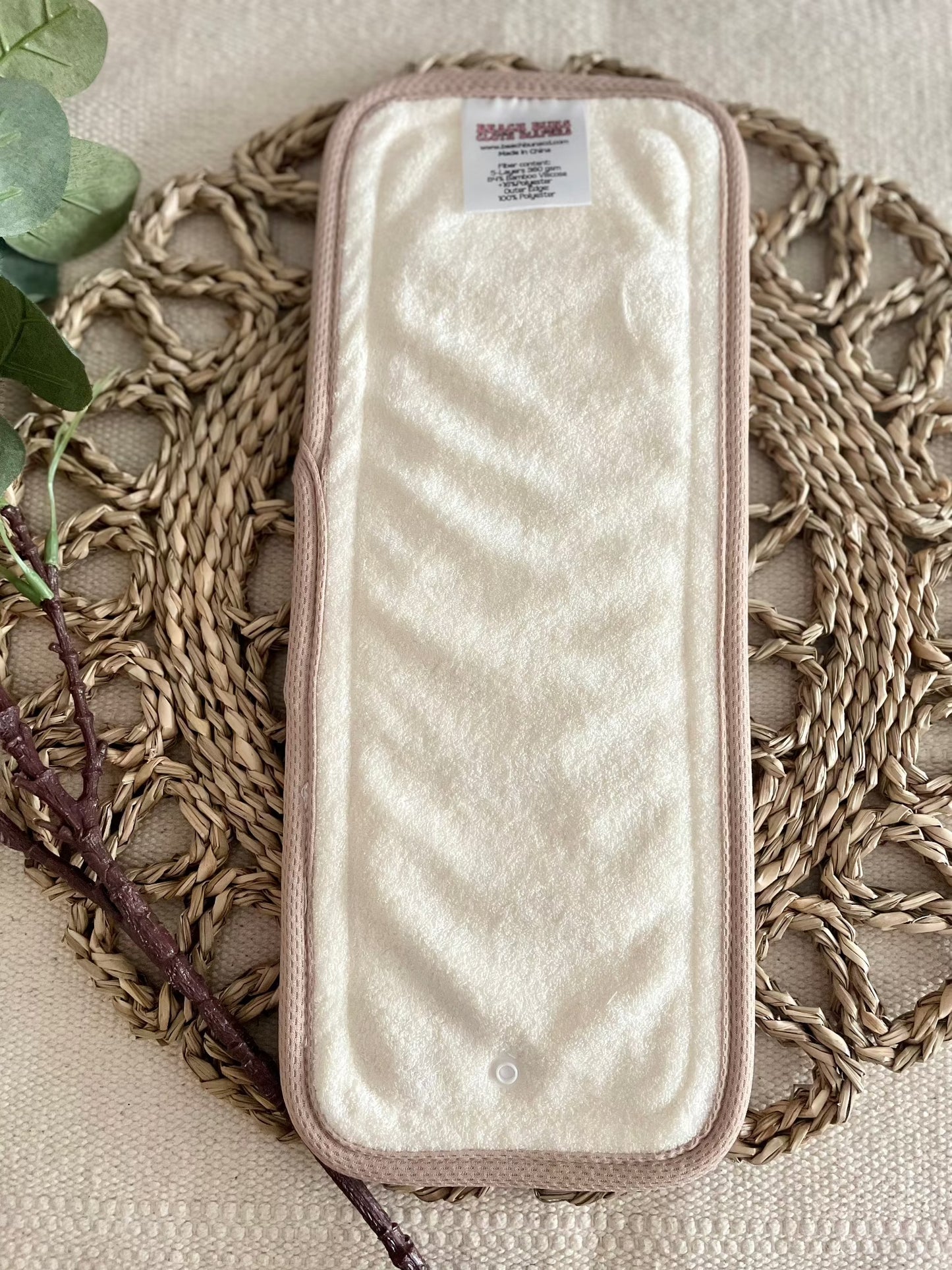 cloth diaper insert for modern pocket diapers