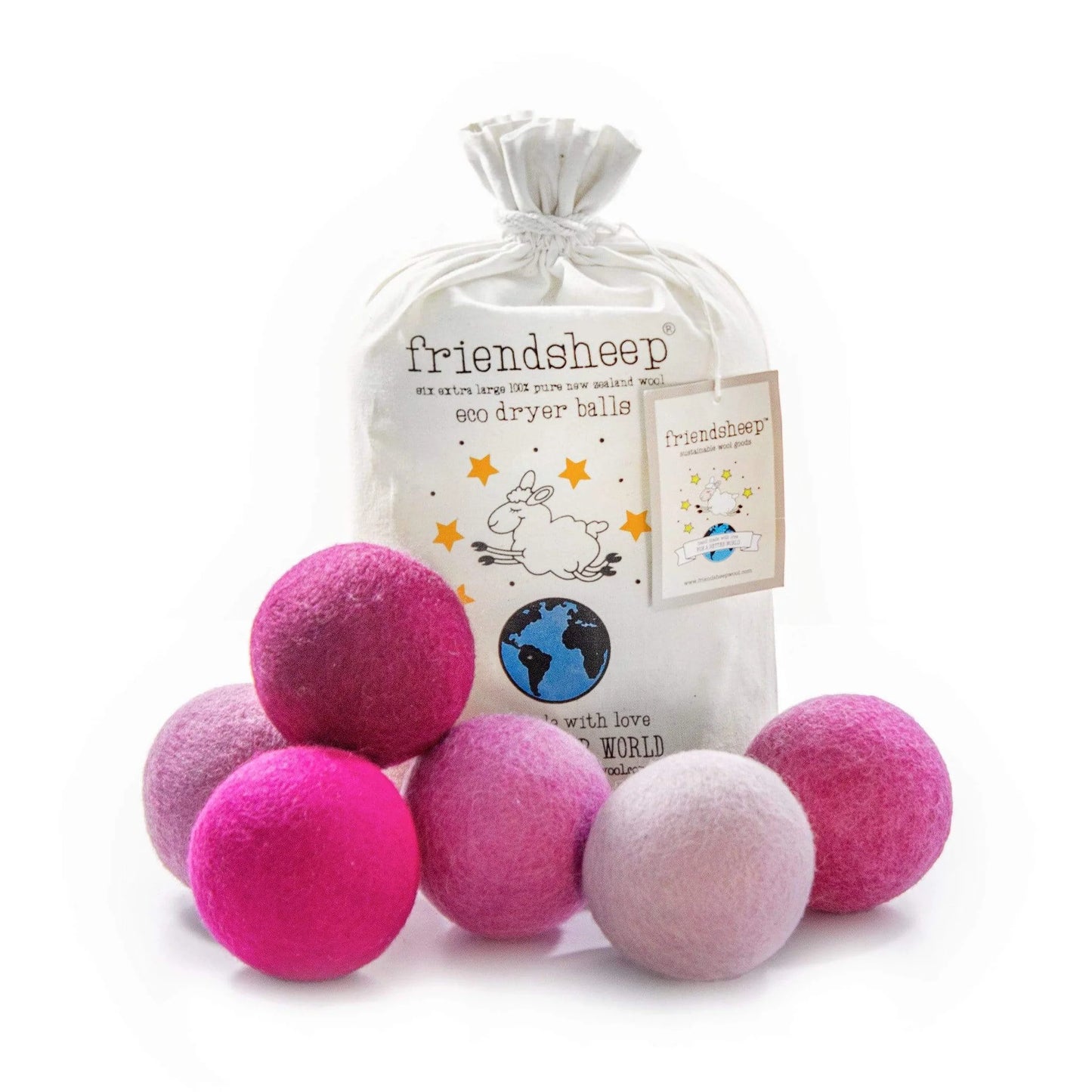 Friendsheep Pink Valentine - 6 pack