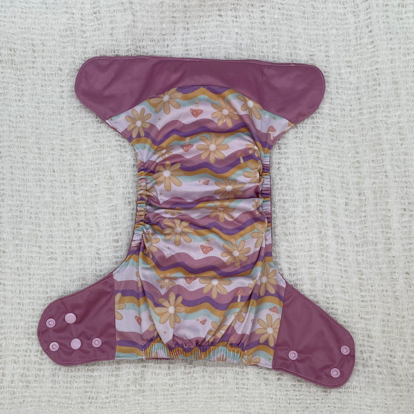 Unicorn Pink One Size Pocket Diaper AWJ 2.0 - Groovy Unicorn Magic Collection