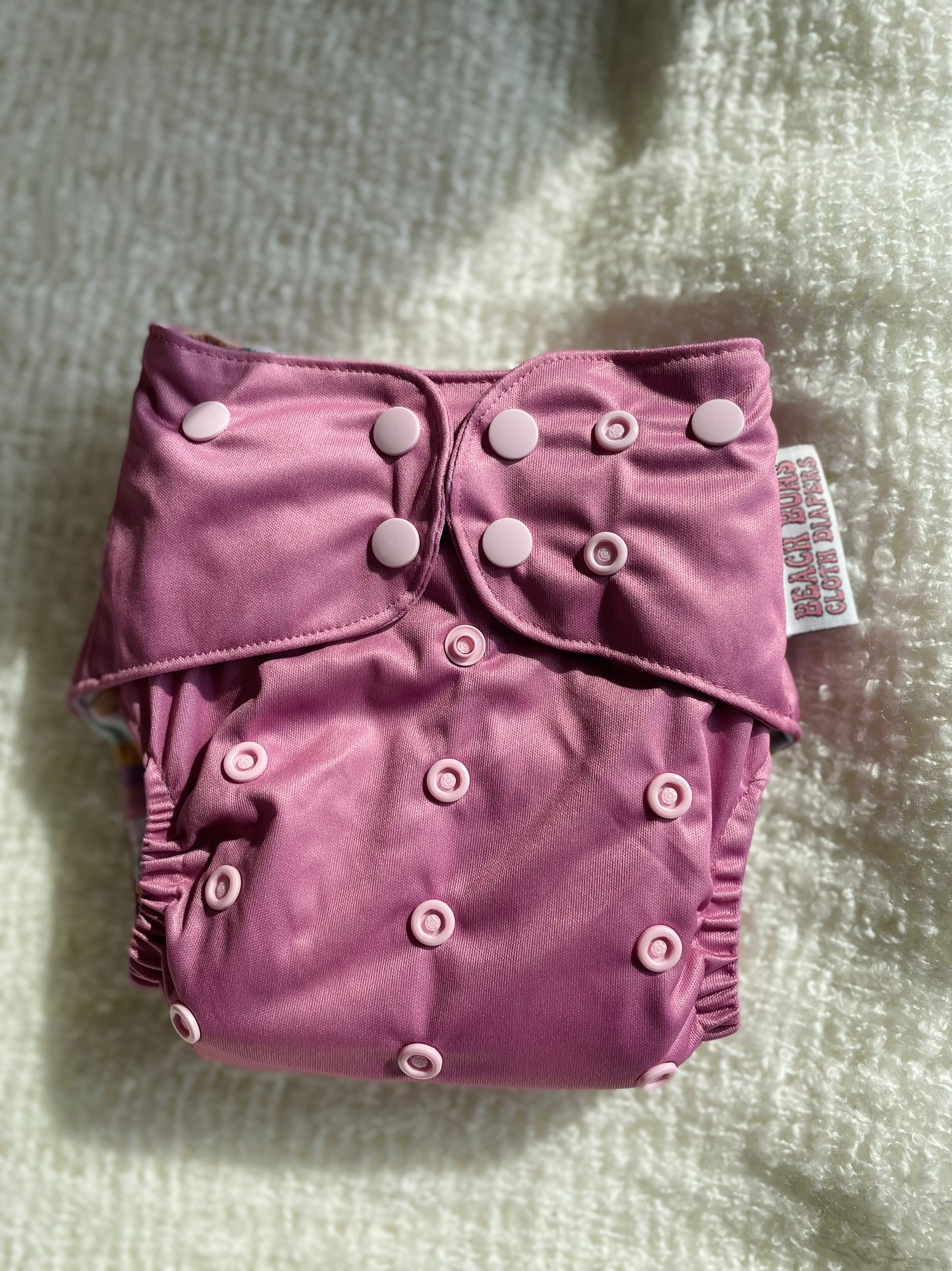Unicorn Pink One Size Pocket Diaper AWJ 2.0 - Groovy Unicorn Magic Collection