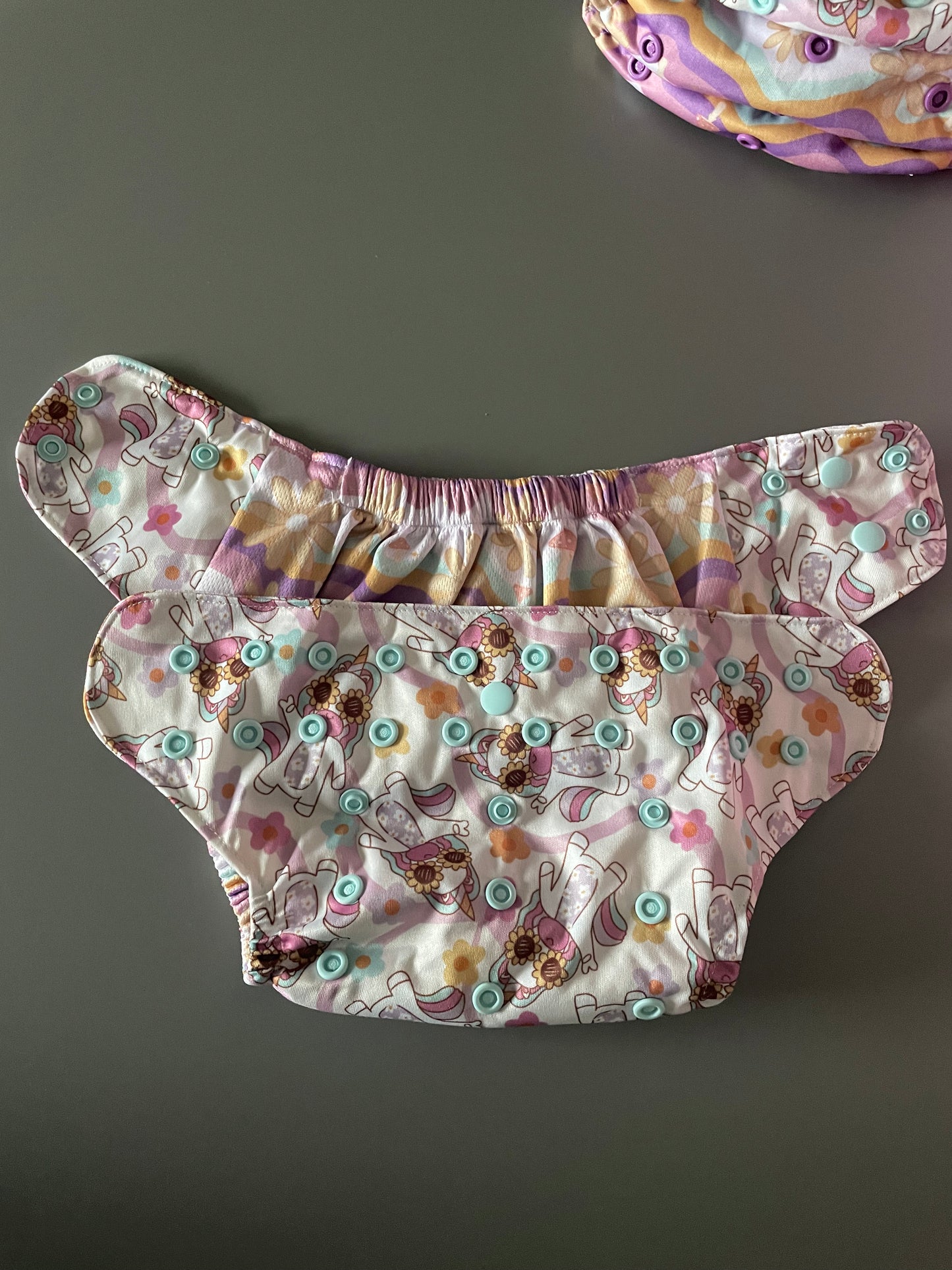 Groovy Unicorn One Size Pocket Diaper AWJ 2.0 - Groovy Unicorn Magic Collection