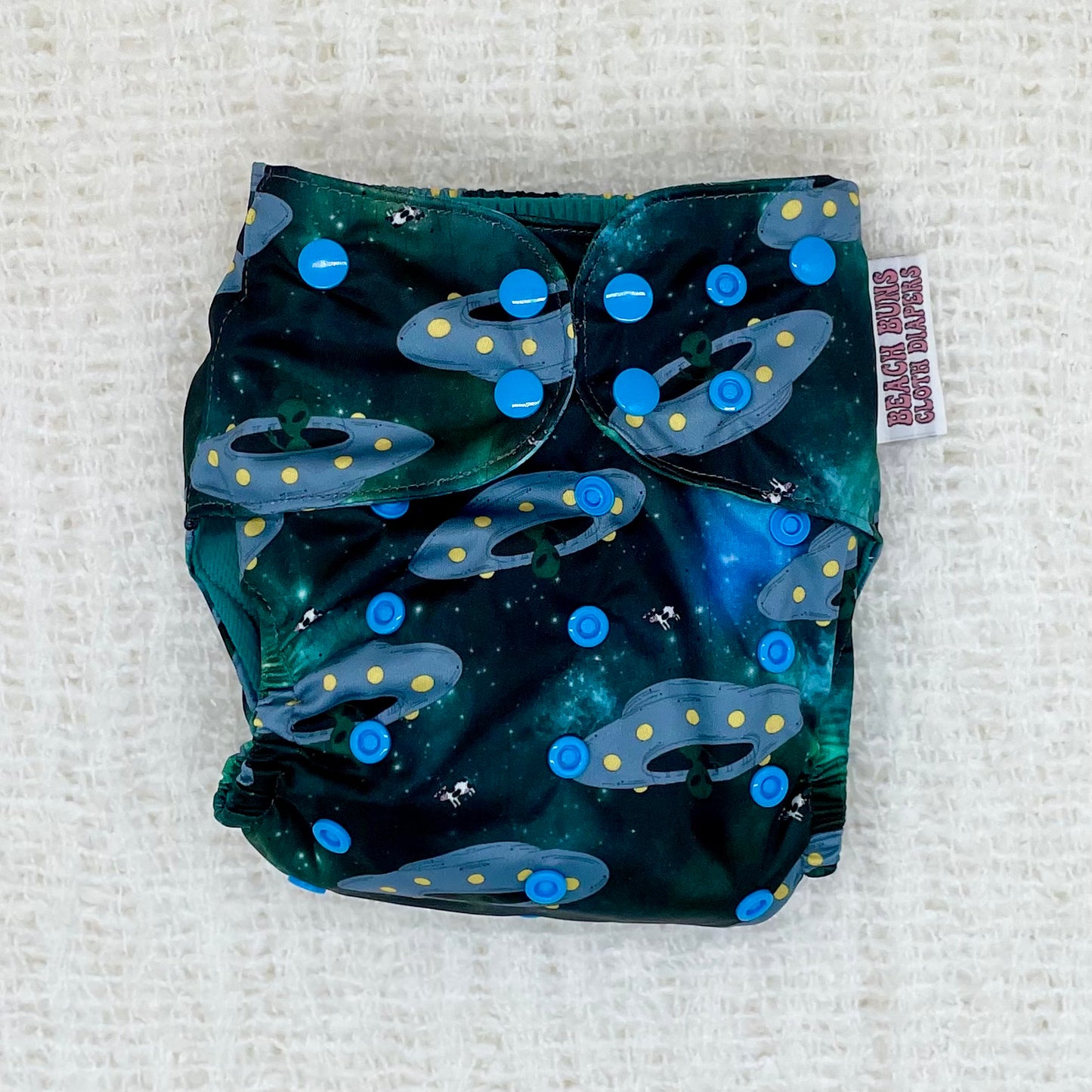 Aliens Exist One Size Pocket Diaper AWJ 2.0 - Extraterrestrial Collection