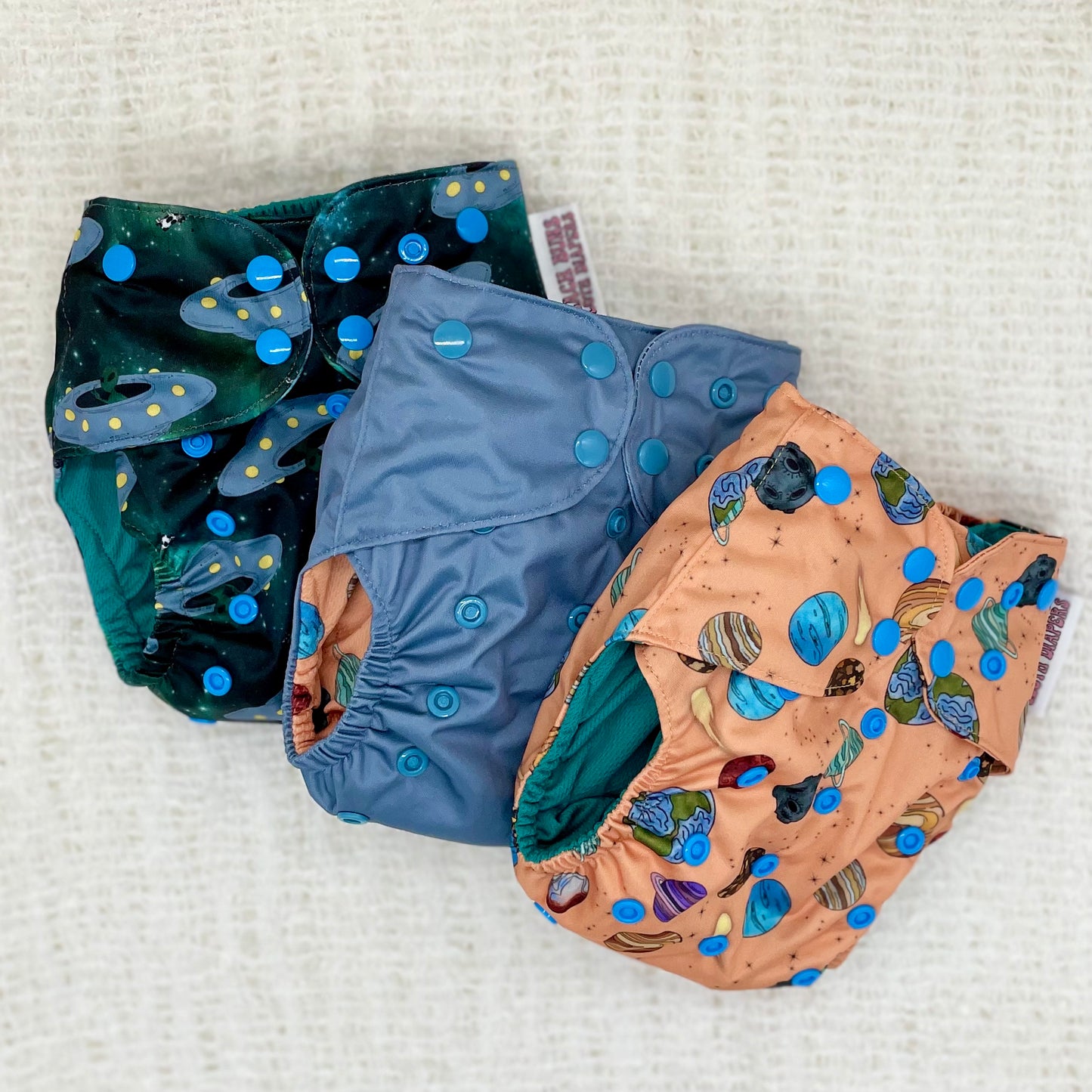 Planets One Size Pocket Diaper AWJ 2.0 - Extraterrestrial Collection