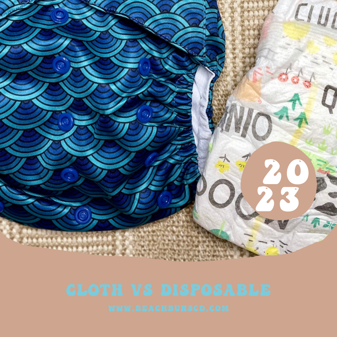 2023 Burning question Cloth Diapers Vs Disposable Diapers Beach Buns