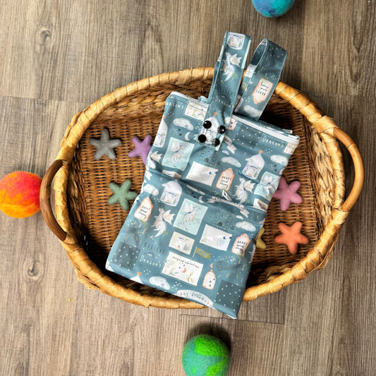 Magical Adventure 💙 Storm | Large Hanging Wetbag | Laundry Bag