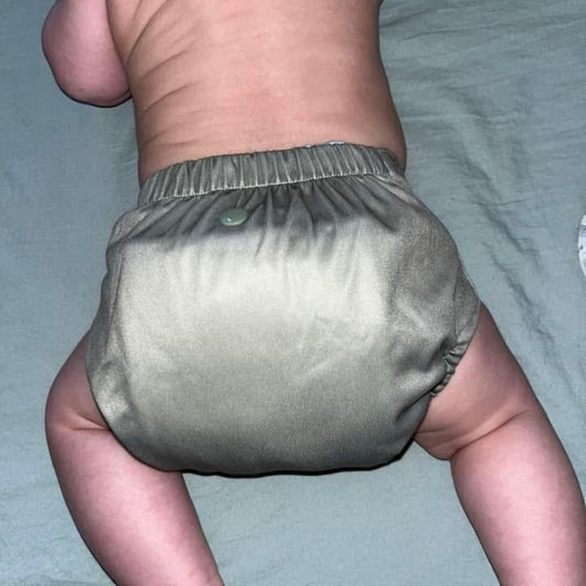 AS IS DELAM RISK** Eucalyptus| Cloth Diaper Cover
