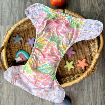 Freya | Pocket Cloth Diaper | Athletic Wicking Jersey