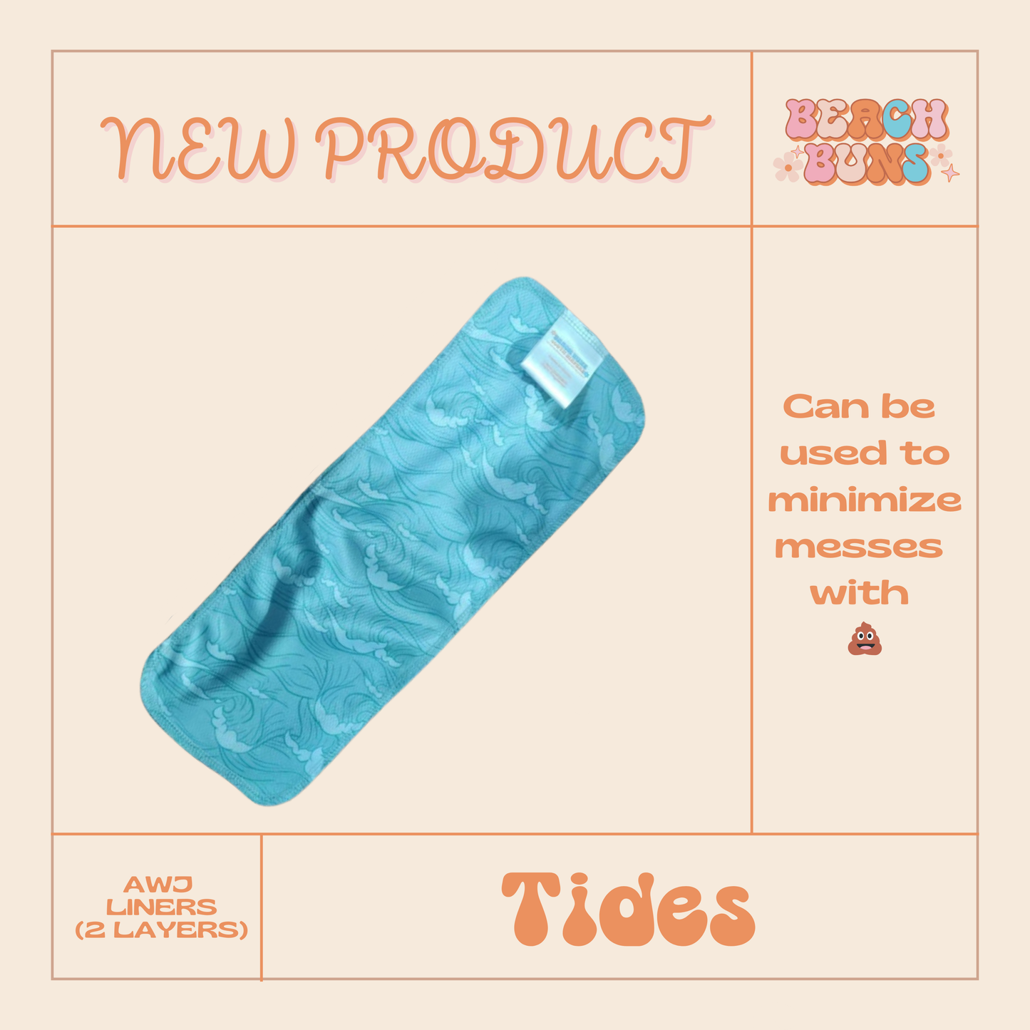 AWJ Liners (Not an absorbency)