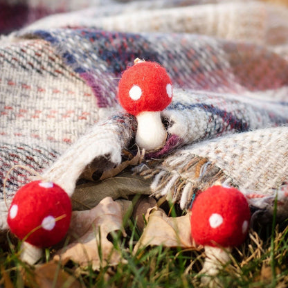 Friendsheep Amanita Mushrooms Eco Toys / Freshener - Set of 3